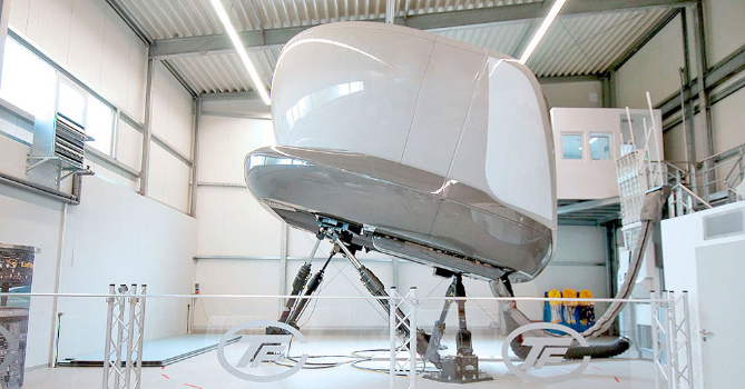ESS Starting A320 Full Flight Flugsimulator beim Start