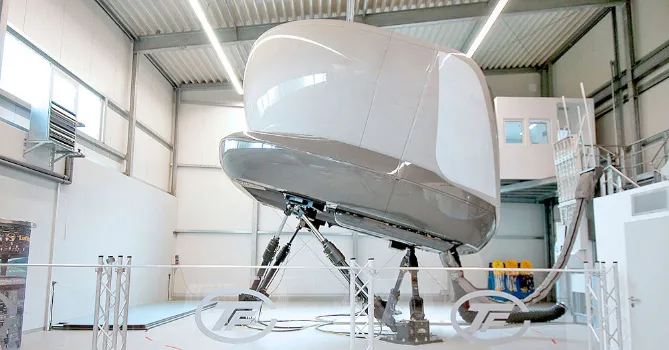 ESS Starting A320 Full Flight Flugsimulator beim Start